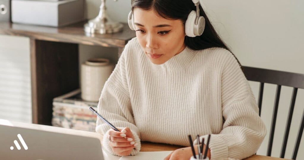 Headphones while working