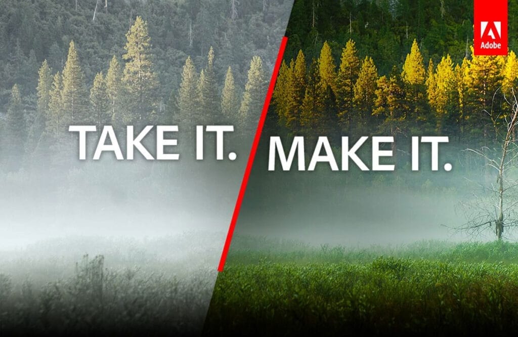 Adobe Ad Take It Make It