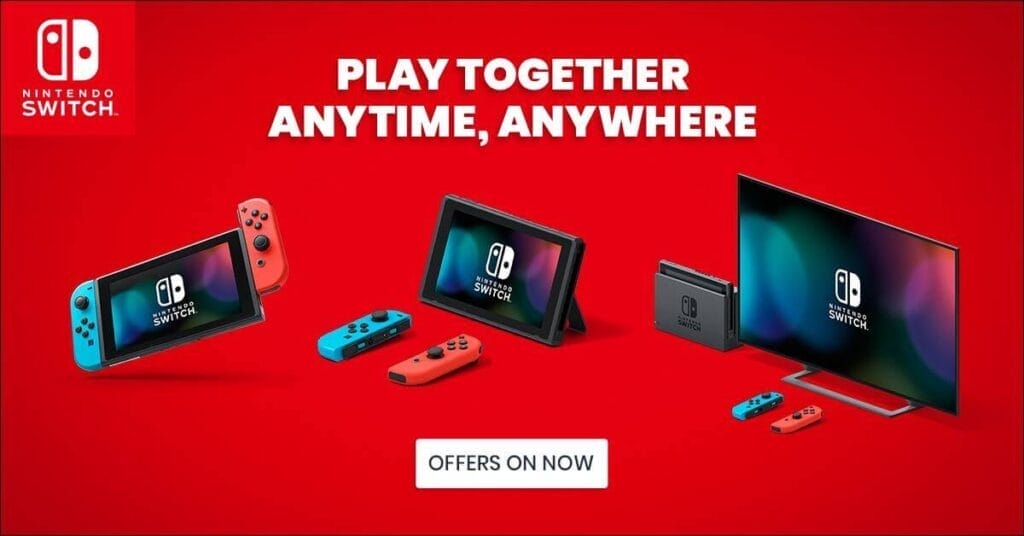 Nintendo Switch Display Ad